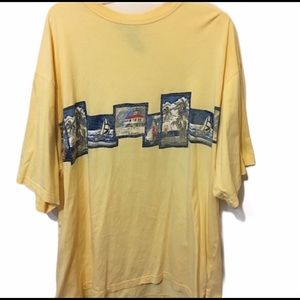 Keeler Bay Casual Yellow Shirt | Size XXL | EUC | Short Sleeve Top